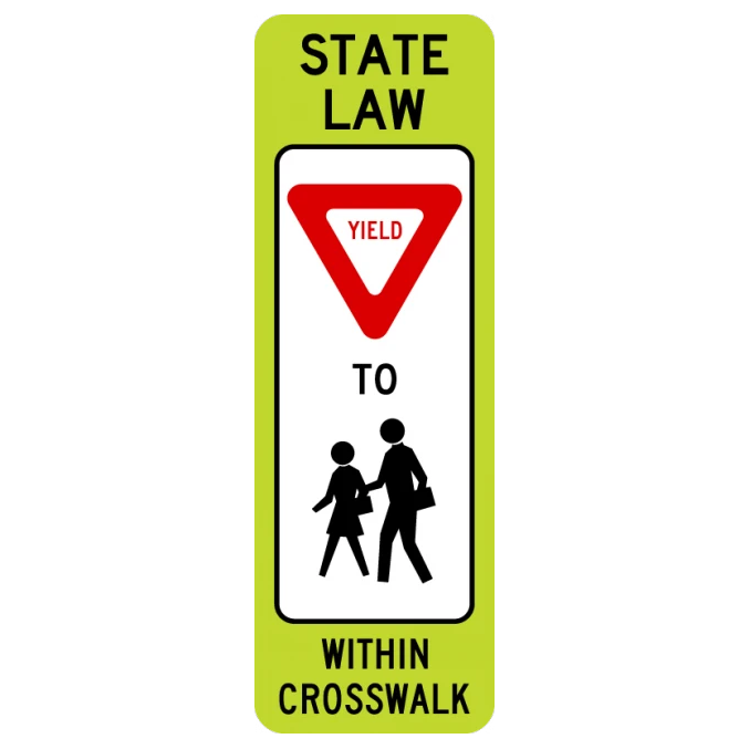 R1-6b Yield In-Street School Crossing