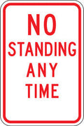 R7-4 No Standing Any Time