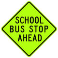 S3-1A School Bus Stop Ahead (TXT)