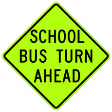 S3-2 School Bus Turn Ahead (Txt)