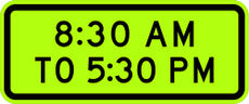 S4-1 AM to PM School Sign