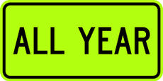 S4-7P ALL YEAR School Sign