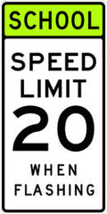 S5-1 School Speed Limit When Flashing